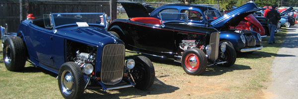 Car show at Jim Miller Park