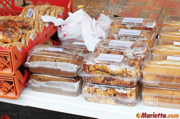 assortment of baked goods