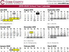 Cobb County Calendar 2022 23 Education | Marietta.com