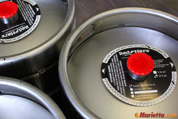 Kegs of Gangway IPA