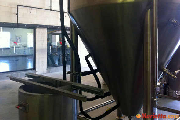 Brewery tours every half hour