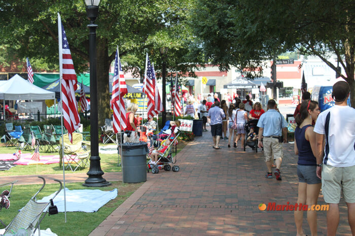 marietta square 4th of july