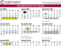Cobb County School Calendar 2021-2022 | Marietta.com