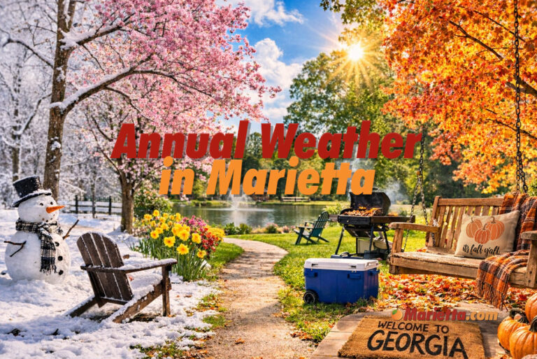Annual Weather in Marietta: A Month-by-Month Guide