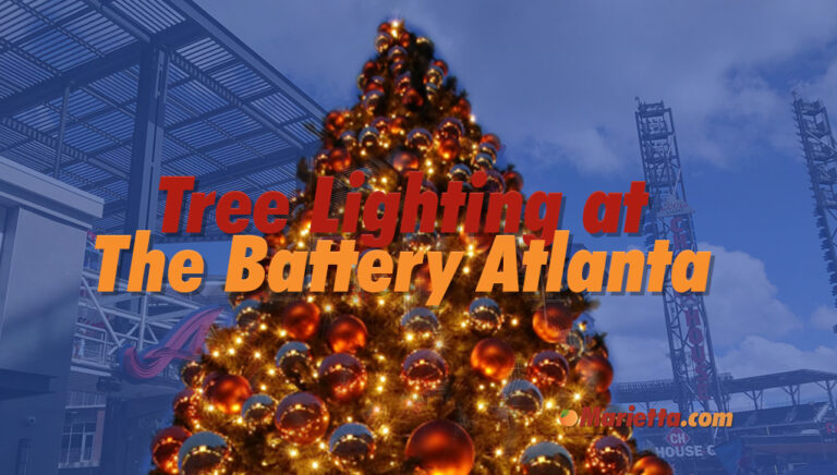 Tree Lighting at The Battery Atlanta