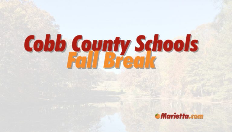 Cobb County School System Fall Break