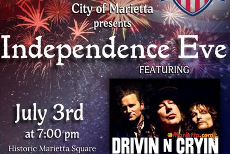 Independence Eve Brings Drivin N Cryin to Marietta Square