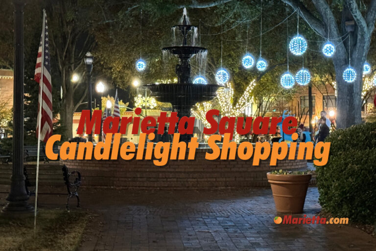 Marietta Square Candlelight Shopping