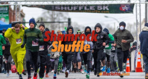 Shamrock Shuffle racers