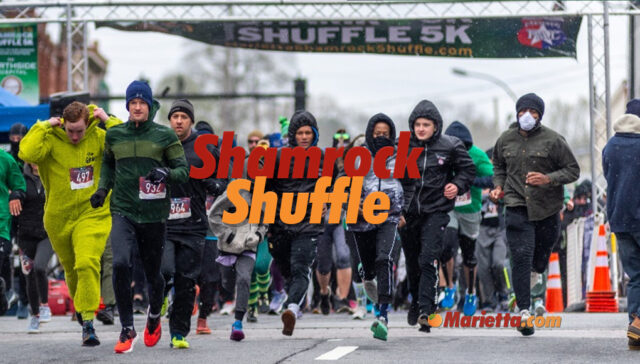 Shamrock Shuffle racers