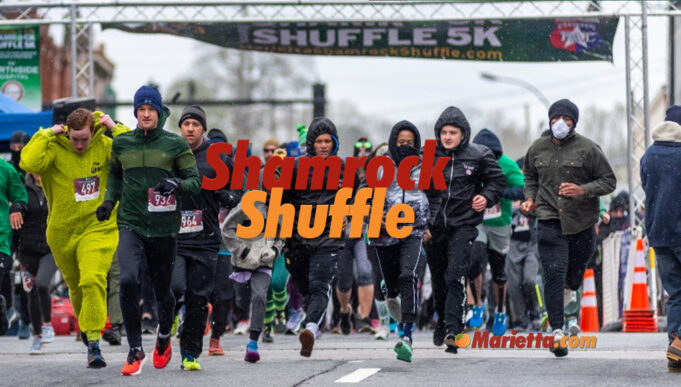 Shamrock Shuffle racers