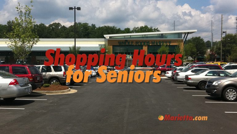 Stores Offering Shopping Time for Seniors