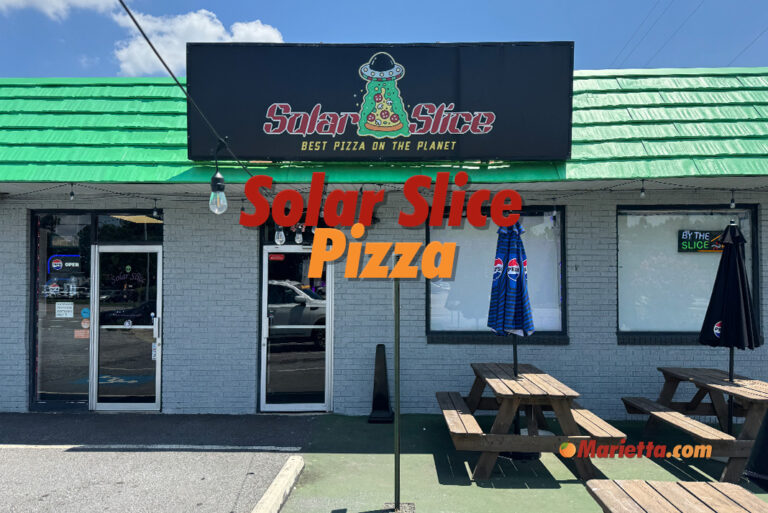Solar Slice Pizza Serves Up Pizza, Pinball, and Plenty of 80s Flavor