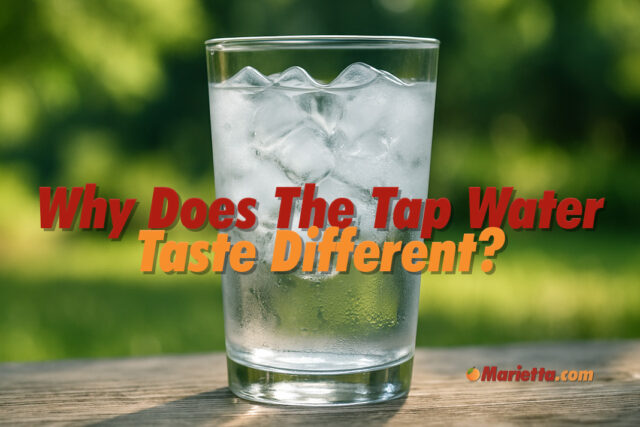 why-does-the-tap-water-taste-different